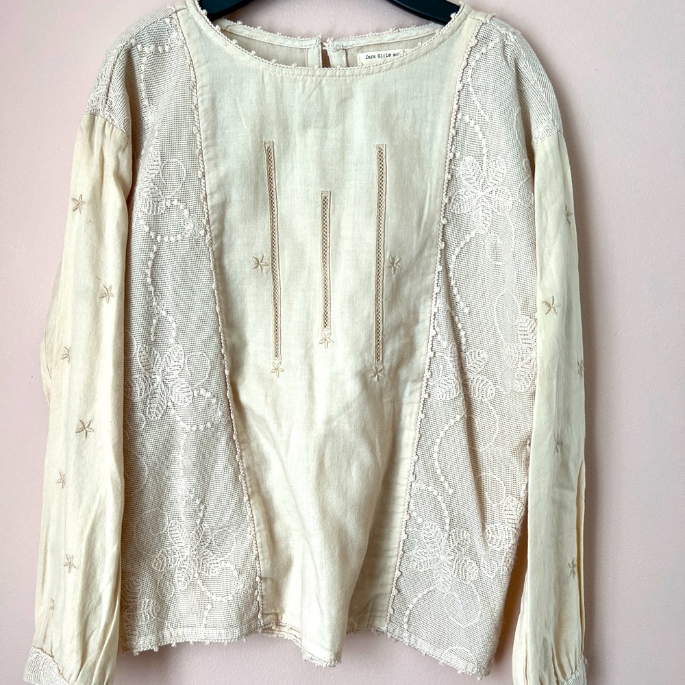 ZARA girl blouse size 9/10